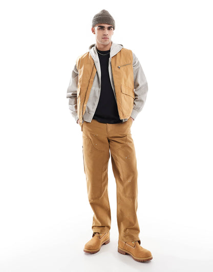 Washed Canvas Vest