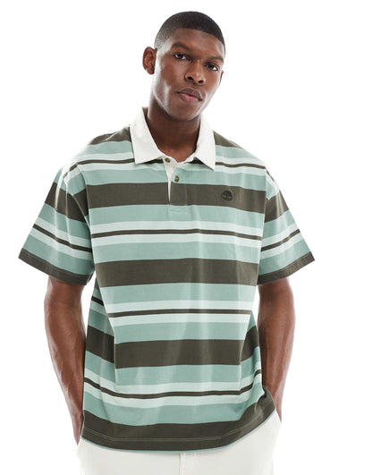 Striped Rugby Polo