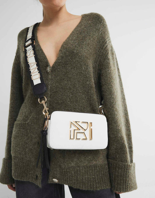 Faux Leather Cross Body Bag