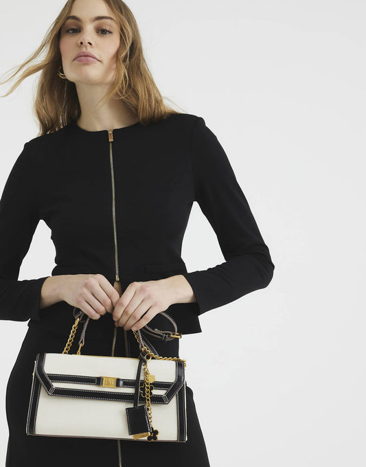 Mini Canvas Tote Cross Body Bag