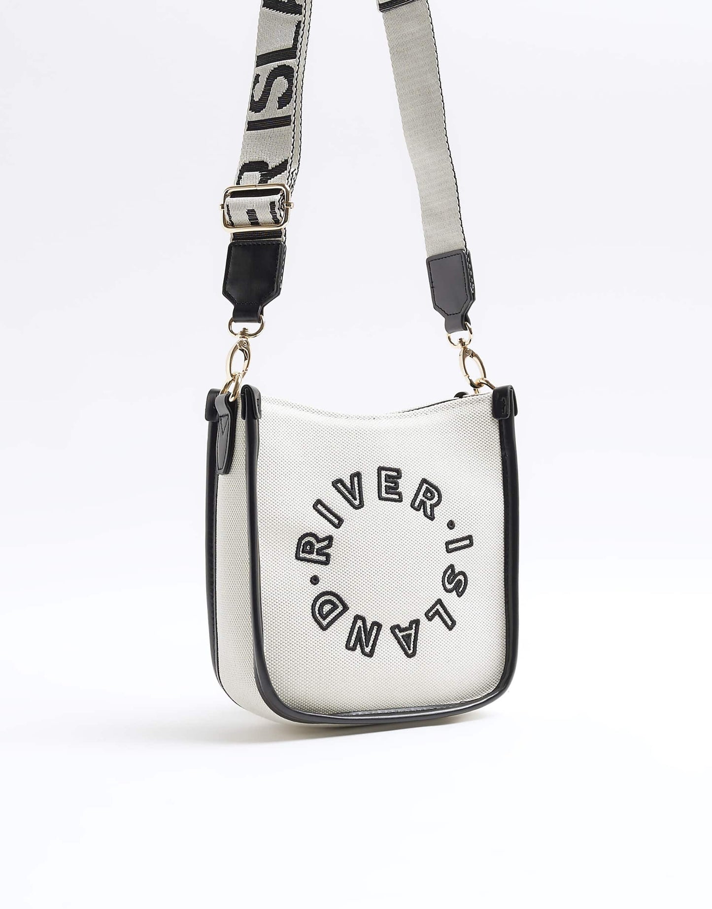 Faux Leather Ri Messenger Bag