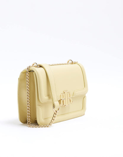 Faux Leather Shoulder Bag