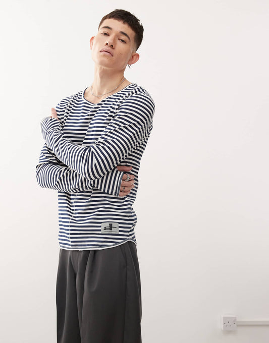 Long Sleeve T-Shirt With Back Print
