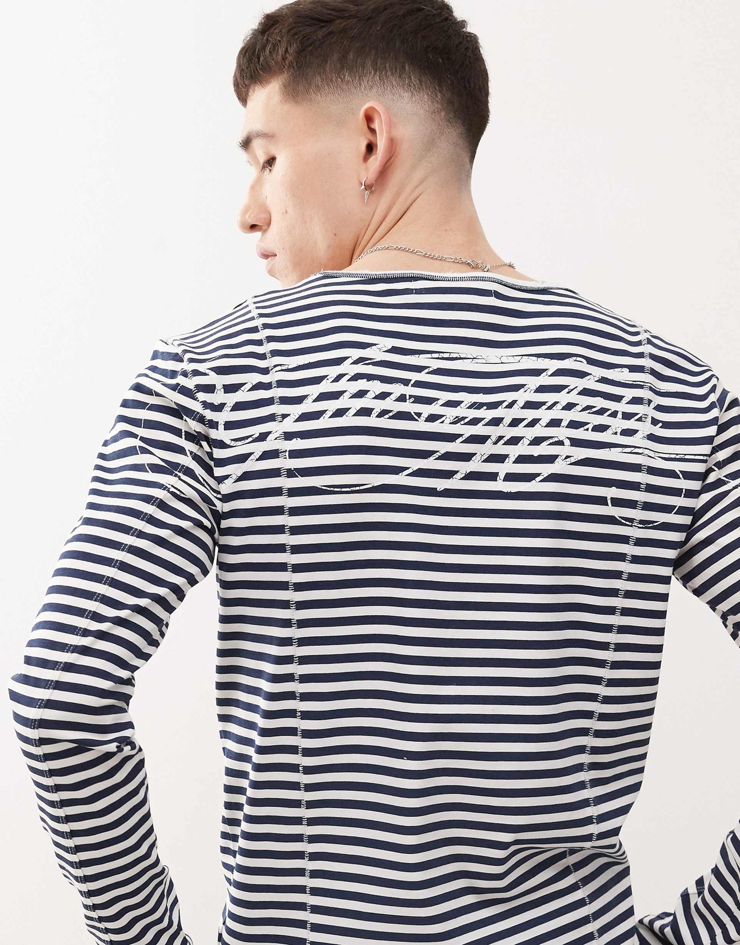 Long Sleeve T-Shirt With Back Print