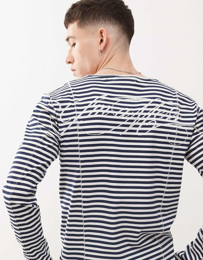 Long Sleeve T-Shirt With Back Print