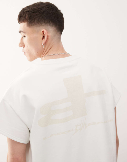 Boxy T-Shirt With Back Print