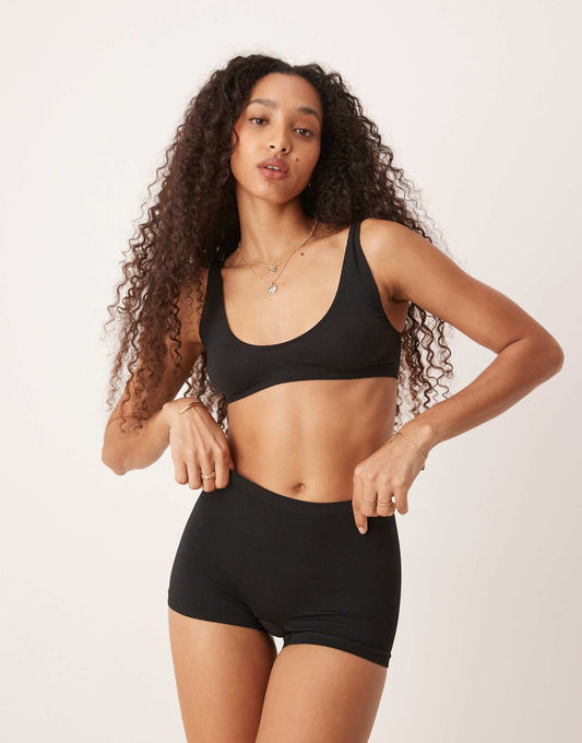 Seamless Ribbed Short