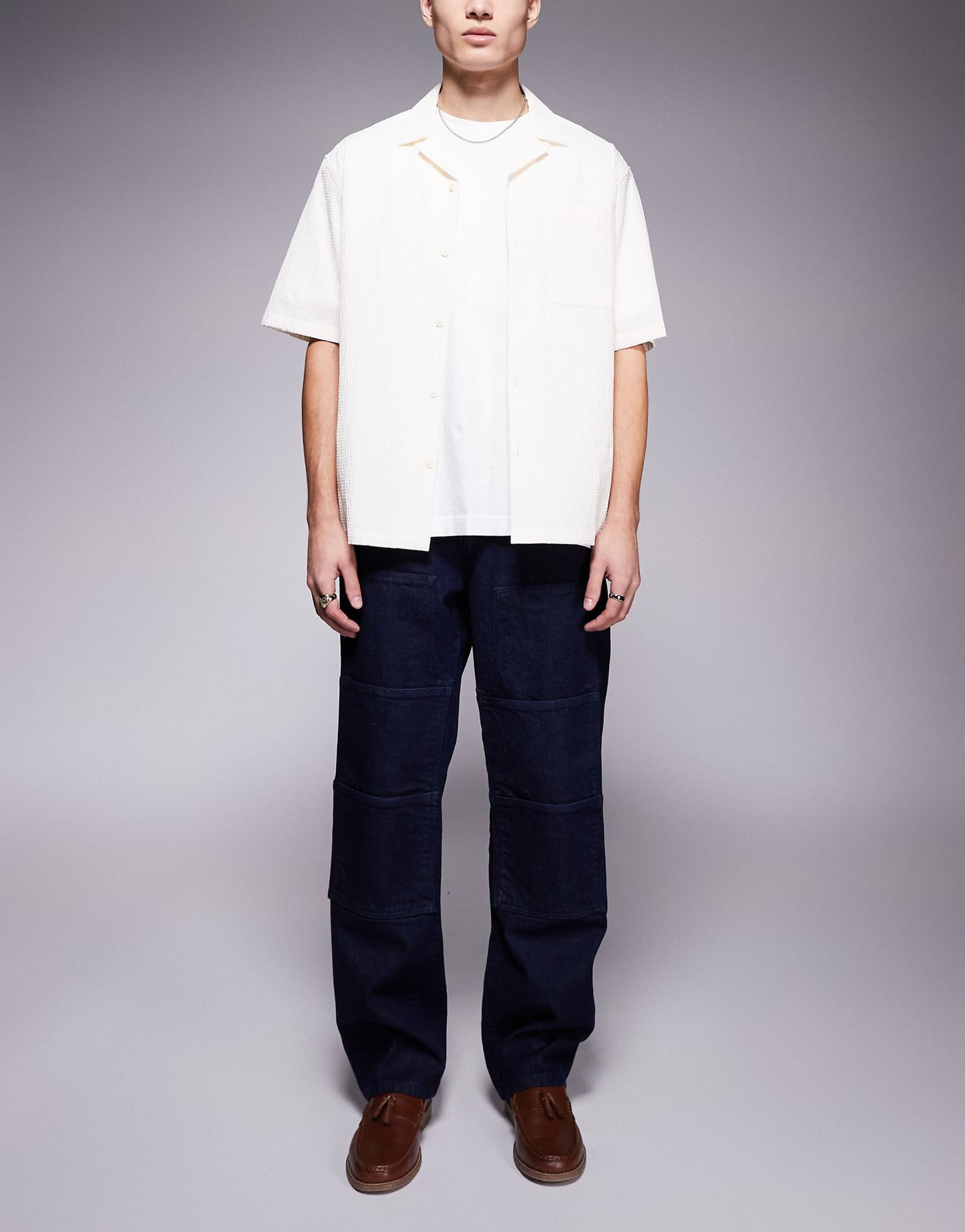 Baggy Carpenter Jean With Front Pocket Detail