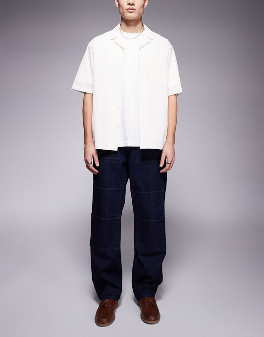 Baggy Carpenter Jean With Front Pocket Detail