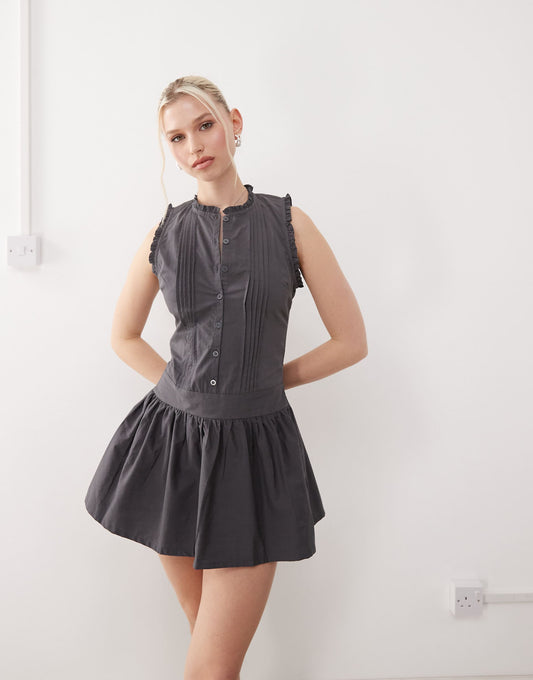 Dayara Pintuck Mini Dress