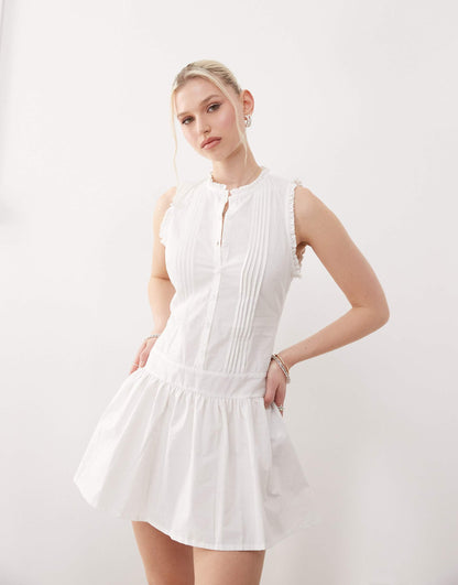 Dayara Pintuck Mini Dress