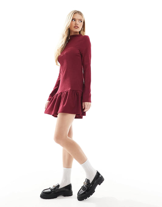 Dropwaist Ruffle Dress