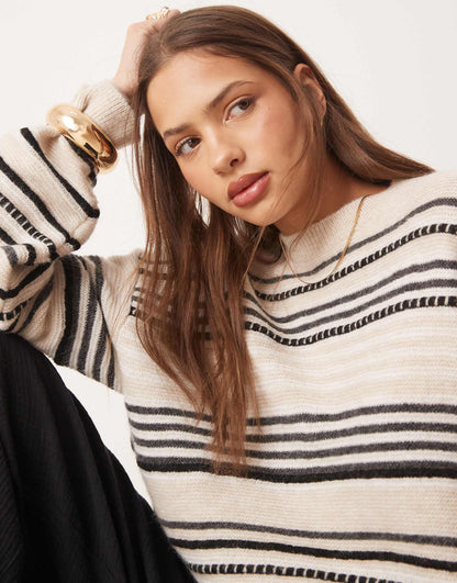 Textured Knit Jumper