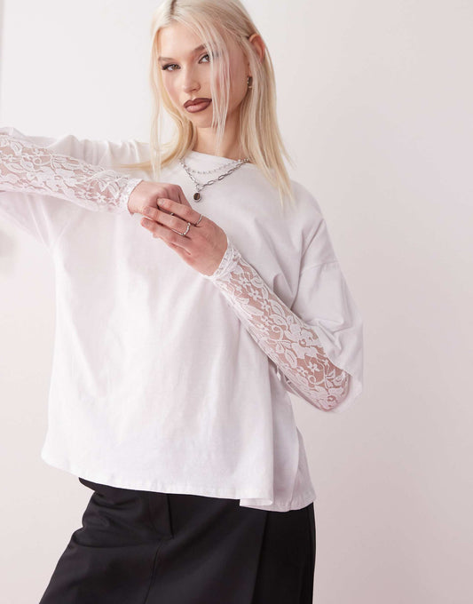 Lace Layer T-Shirt