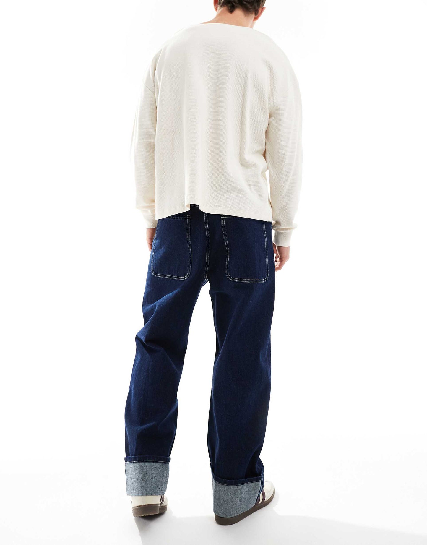 Turn Up Straight Jean