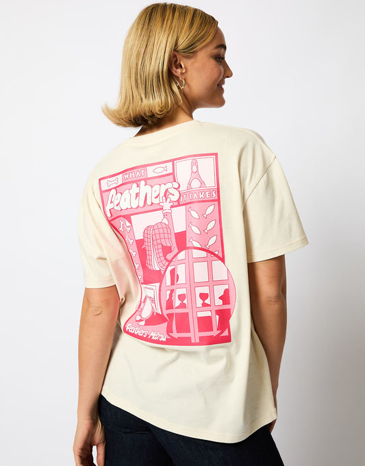 London Aardman Feathers T-Shirt