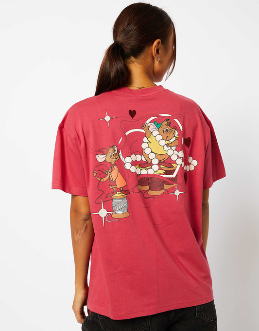 London Disney Jaq And Gus T-Shirt