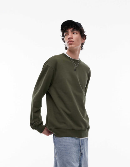 Classic Oversized Jersey Sweatshirt