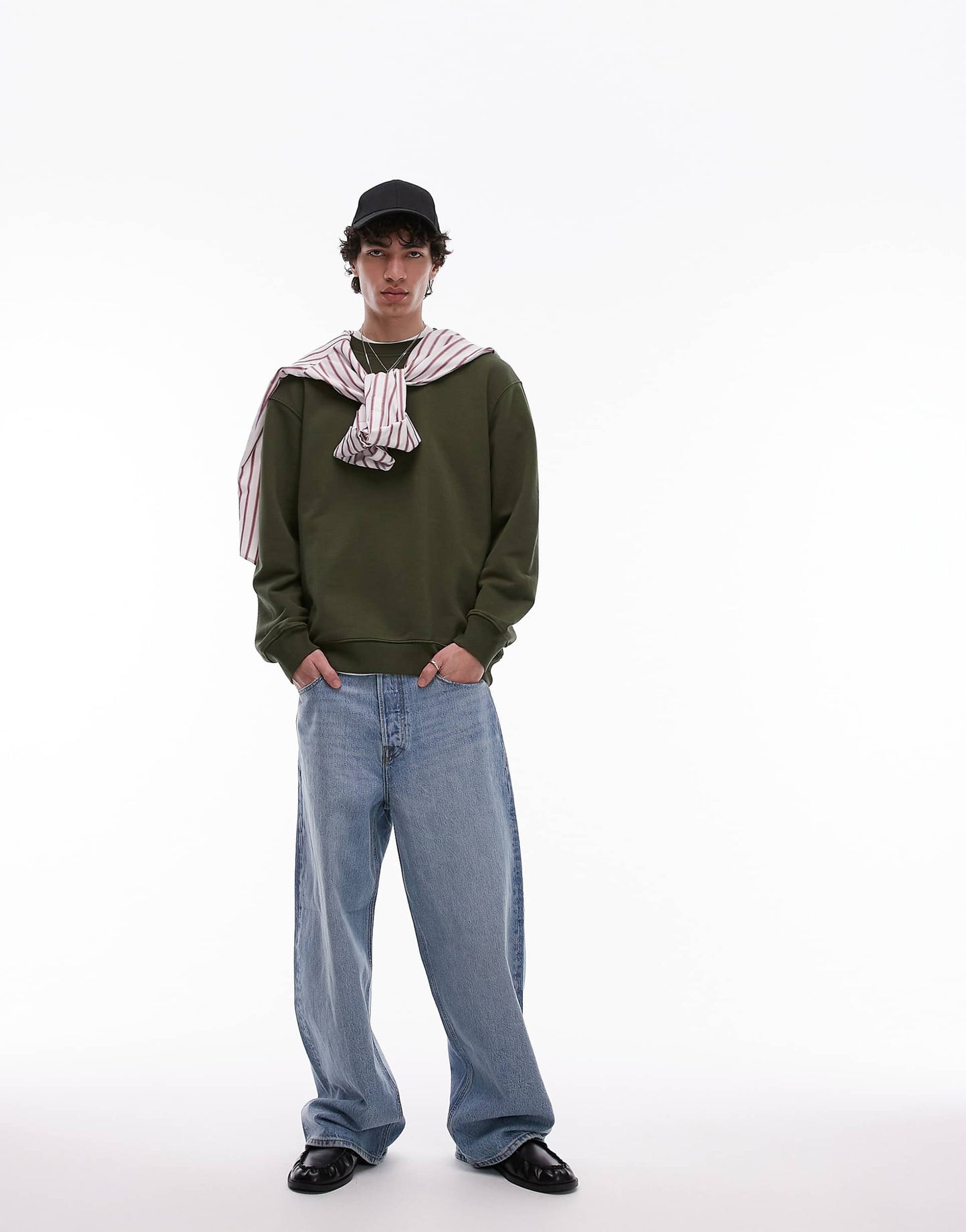 Classic Oversized Jersey Sweatshirt