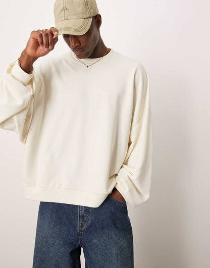 Extreme Oversized Boxy Lightweight Sweatshirt