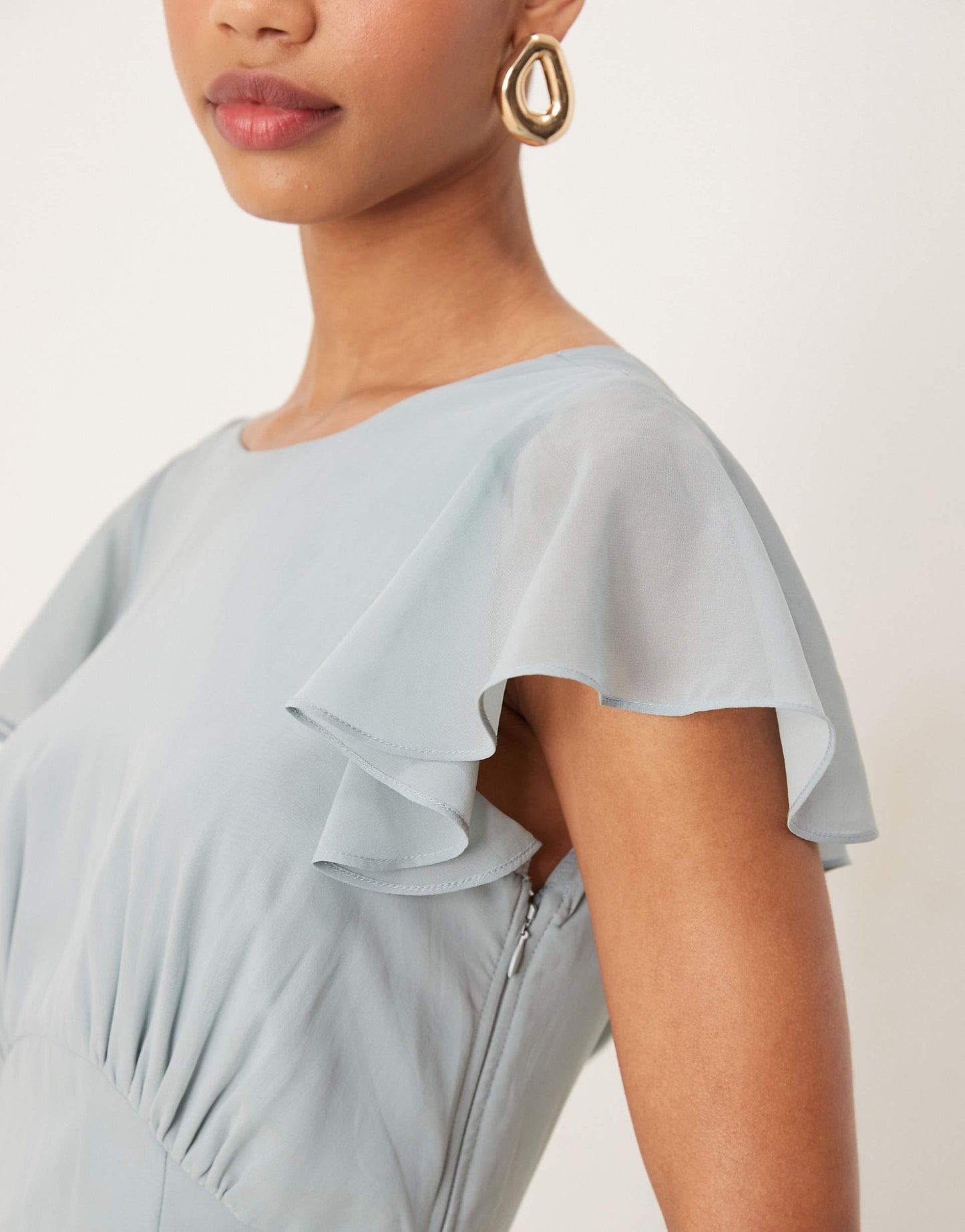 Cowl Back Maxi Dress