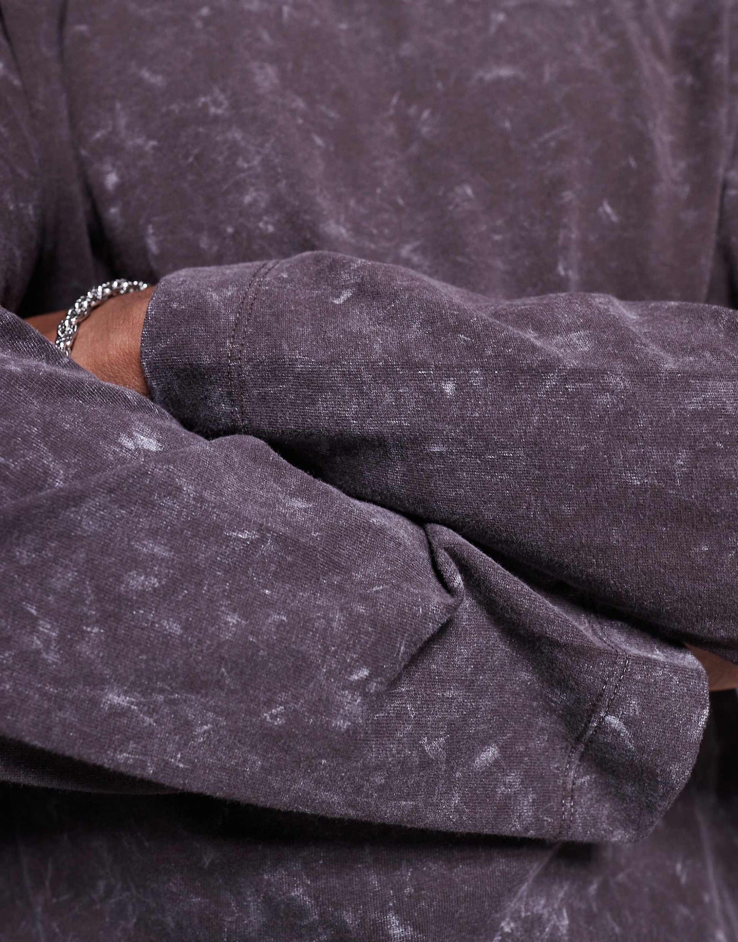 Oversized Boxy Long Sleeve Washed T-Shirt