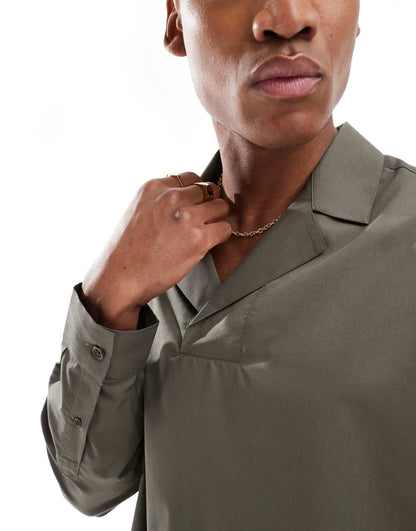 Oversized Overhead Boxy Shirt