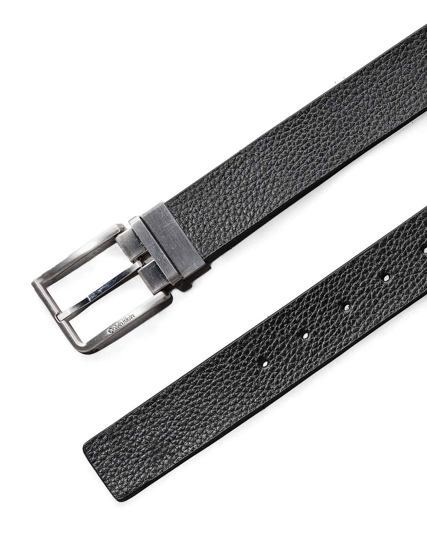 Leather Reversible Logo Belt