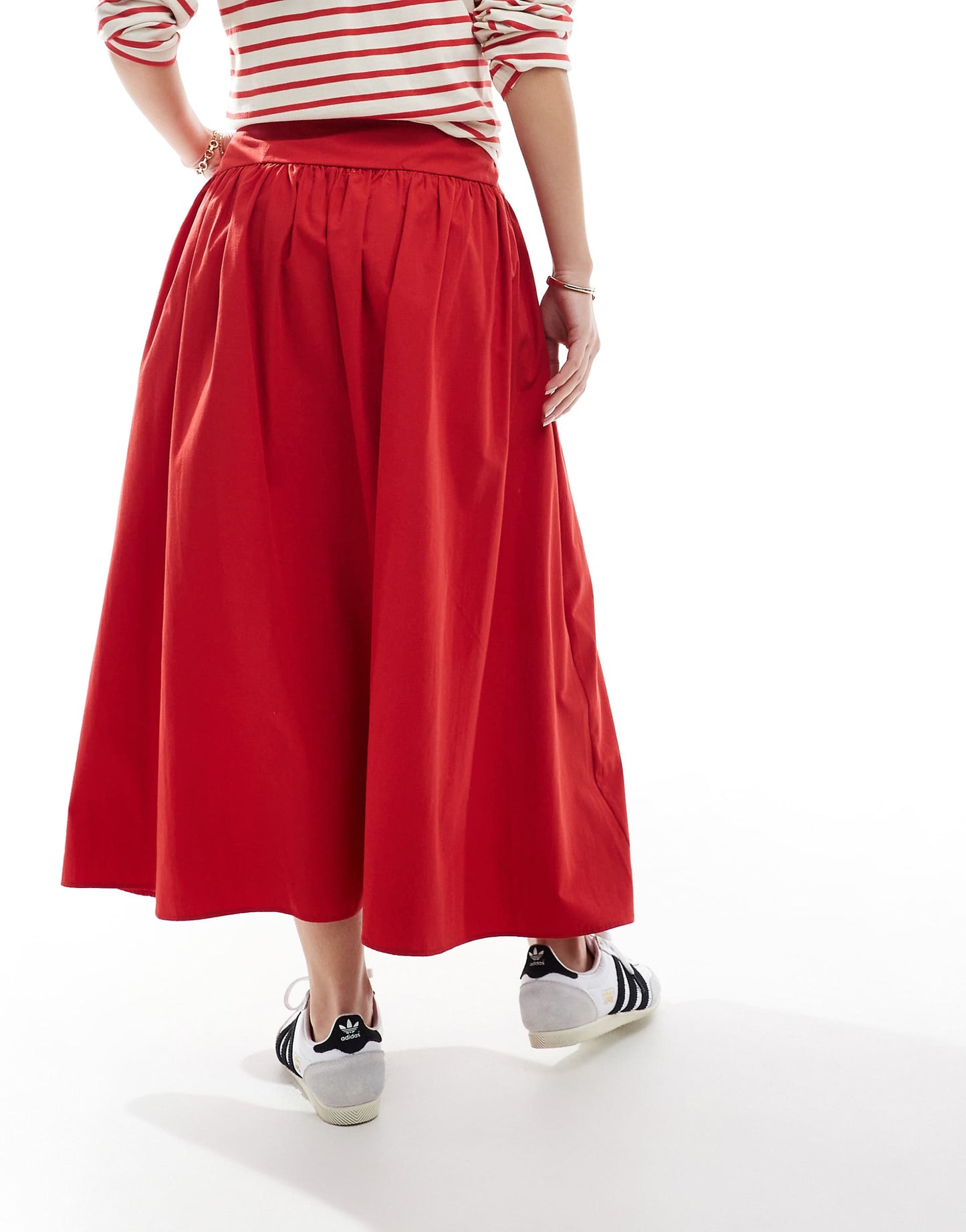 Corset Detail Maxi Skirt