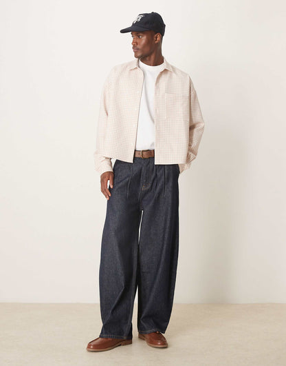 Volume Oversized Boxy Shirt