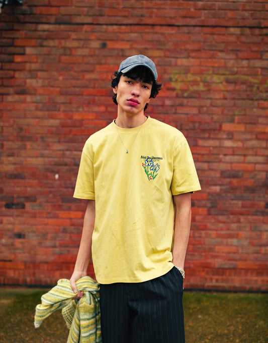 Oversized Fit T-Shirt With Hotel Des Vincennes Print And Embroidery