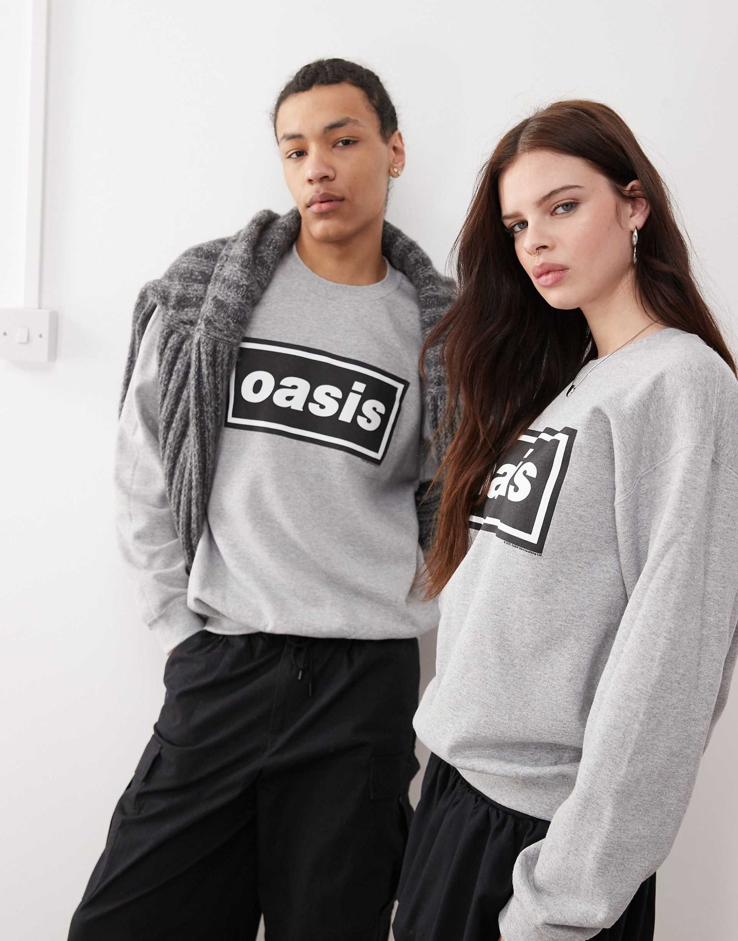 Unisex Oasis Licensed Oversized Sweat