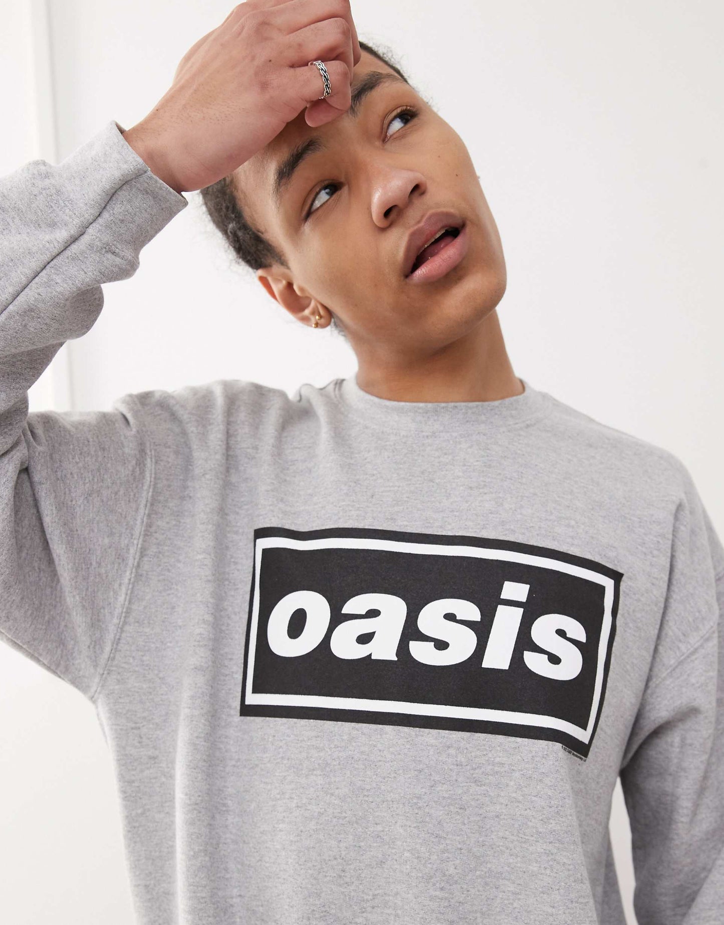 Unisex Oasis Licensed Oversized Sweat