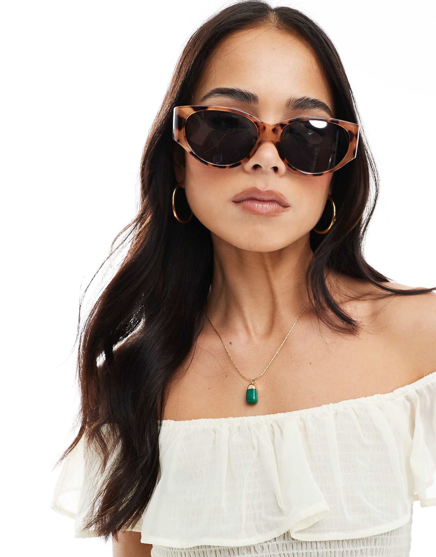 Oversized Oval Sunglasses