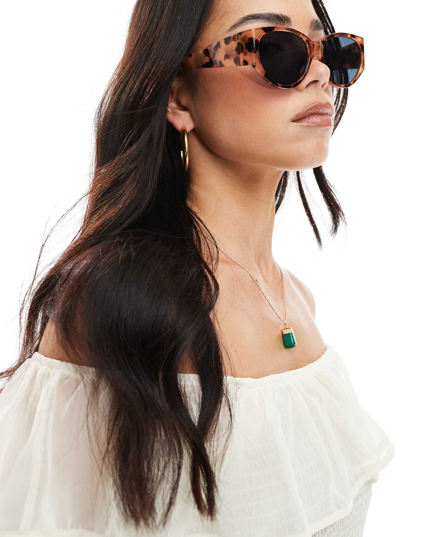 Oversized Oval Sunglasses