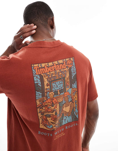 Washed Boot Lab Back Graphic Tee