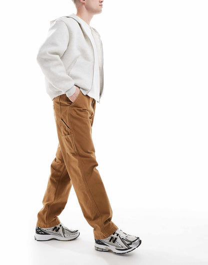 Washed Canvas Carpenter Pant