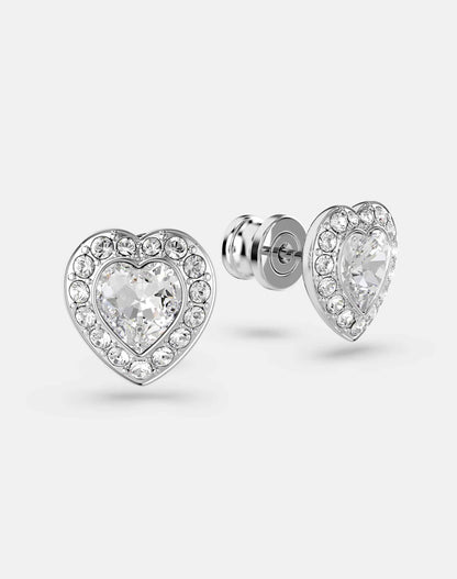 X Ariana Grande Stud Earrings With Rhodium Plate