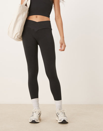 Sculpt Seamless Wrap Waist Scrunch Leggings