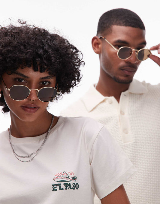 Lost Legacy Round Metal Sunglasses