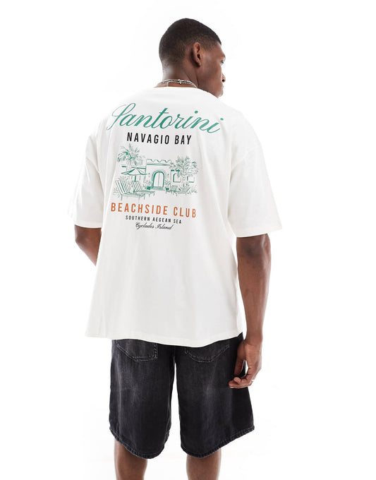 Oversized T-Shirt With Summer Graphic