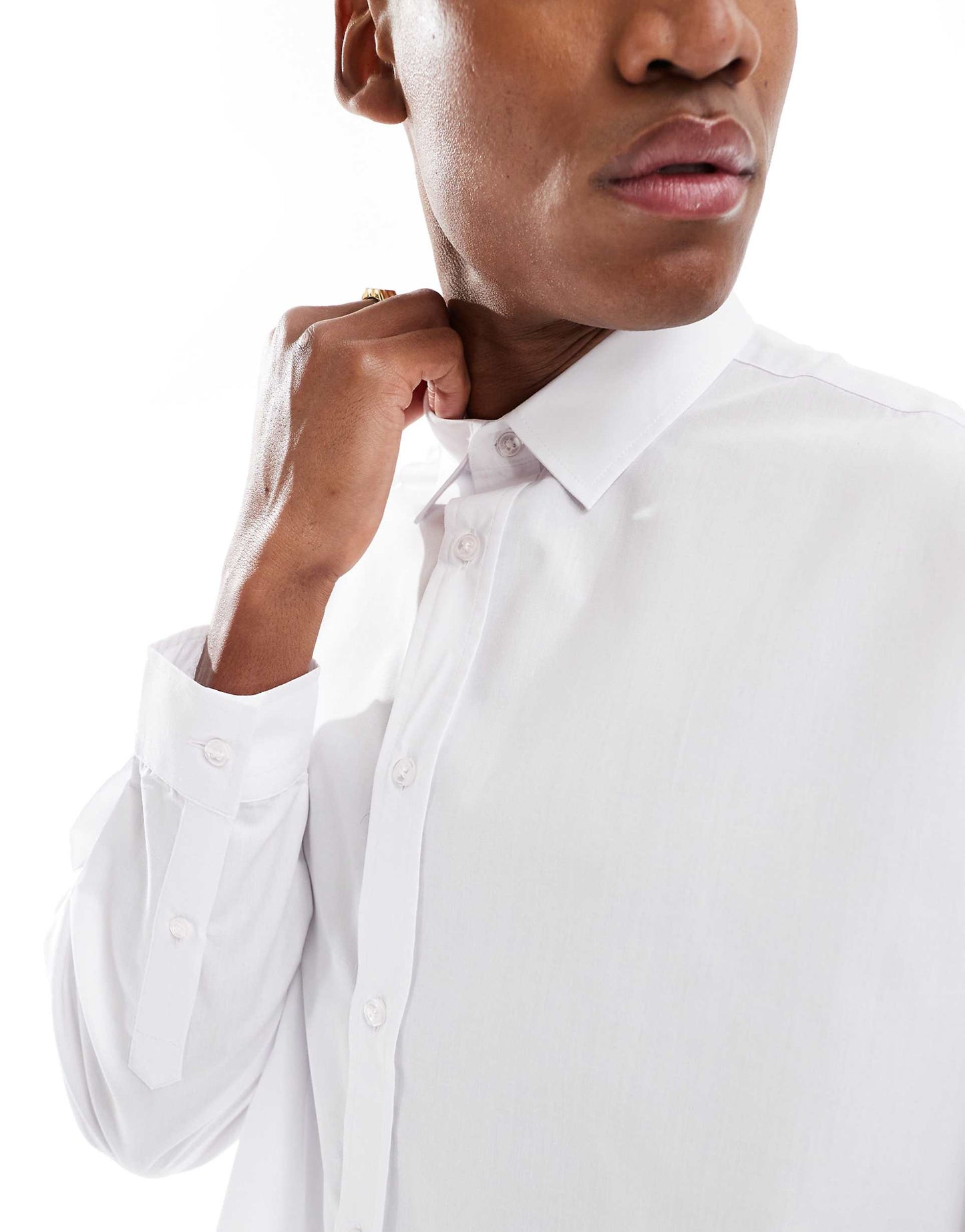 Volume Oversize Poplin Shirt