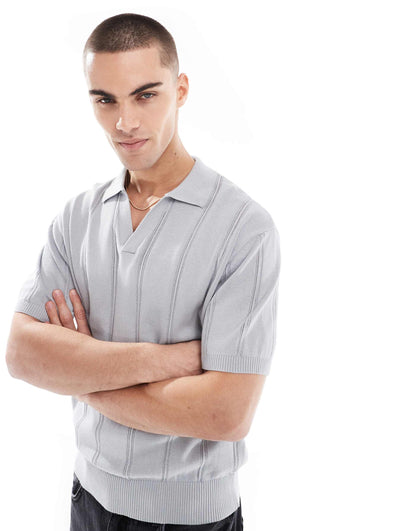 Knitted Polo Shirt
