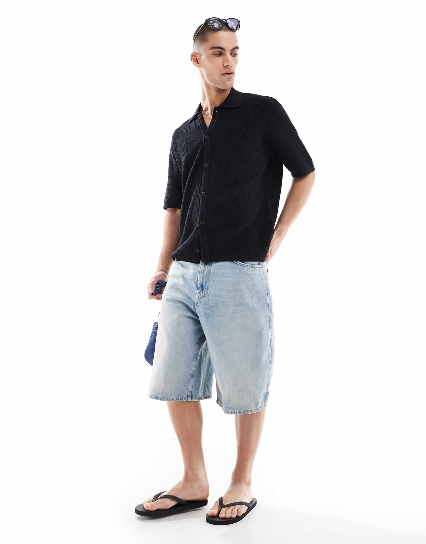Knitted Polo Shirt