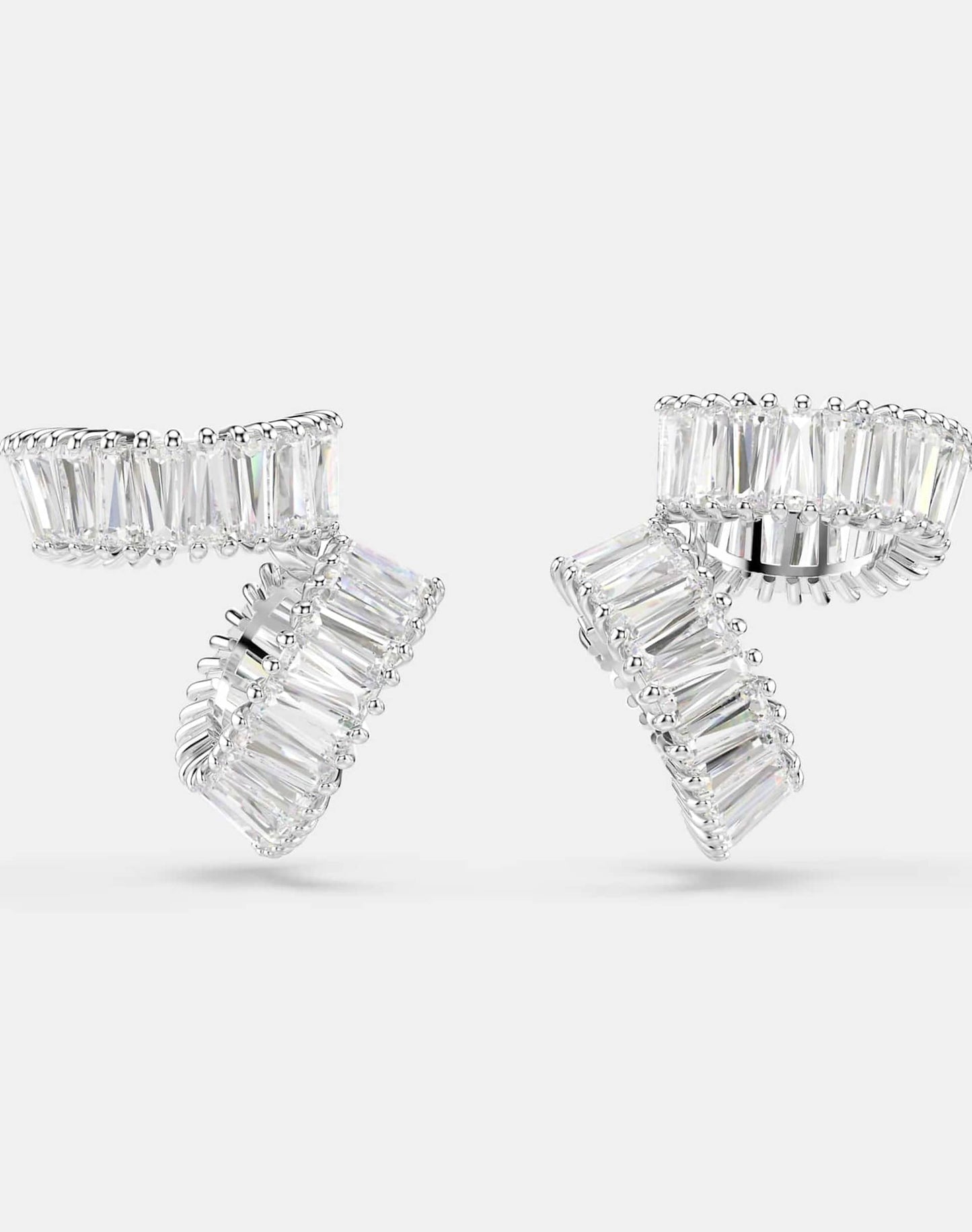 X Ariana Grande Ear Cuffs With Rhodium Plate