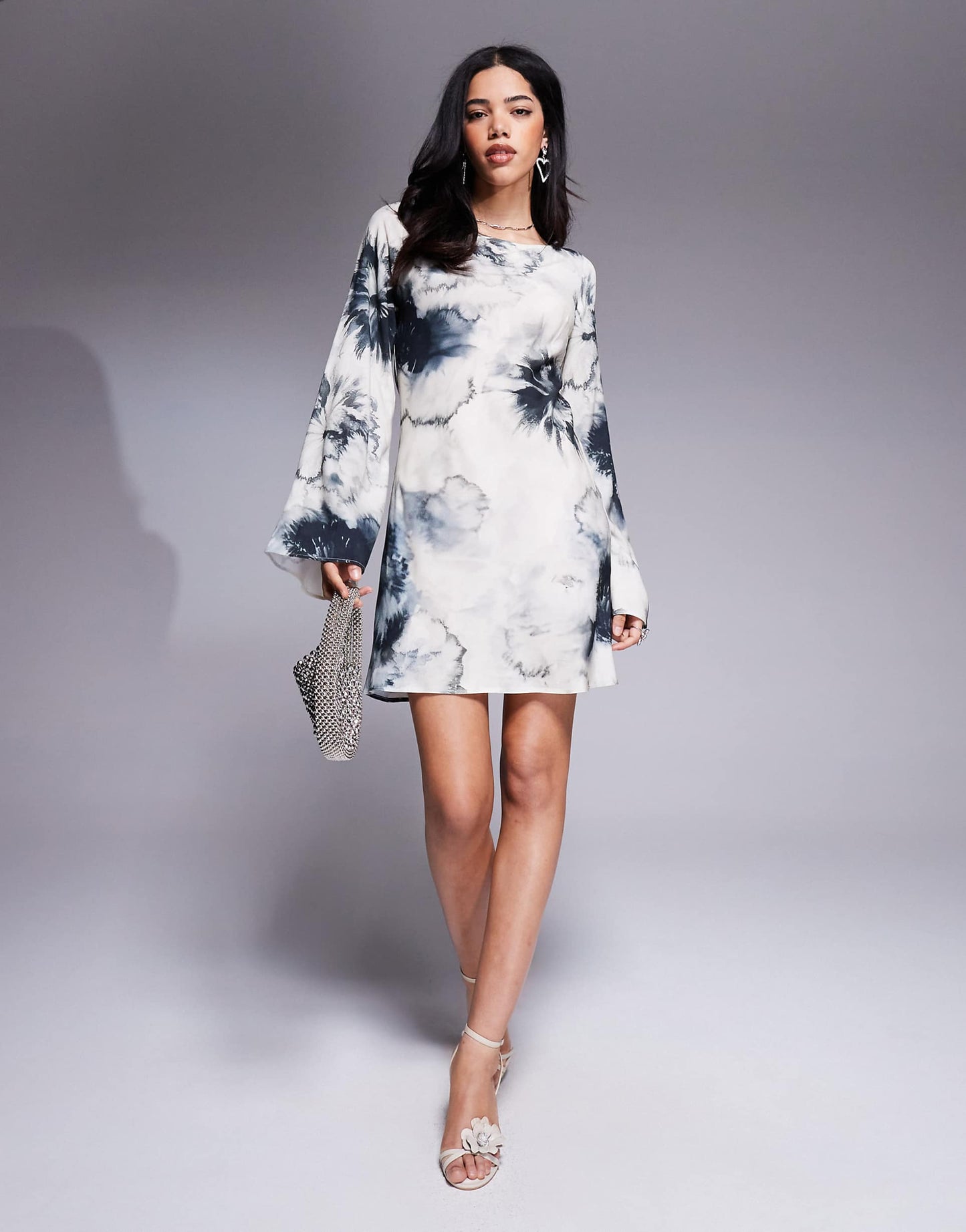 Slash Neck Biased Mini