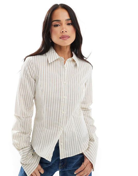 Fitted Stripe Shirt