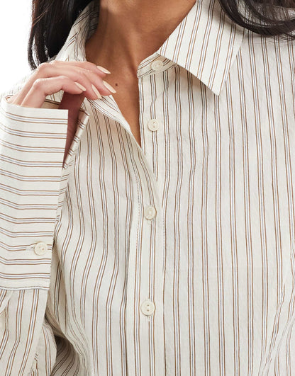 Fitted Stripe Shirt