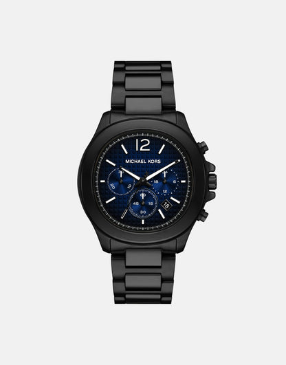 Sage Chronograph Black Stainless Steel Watch