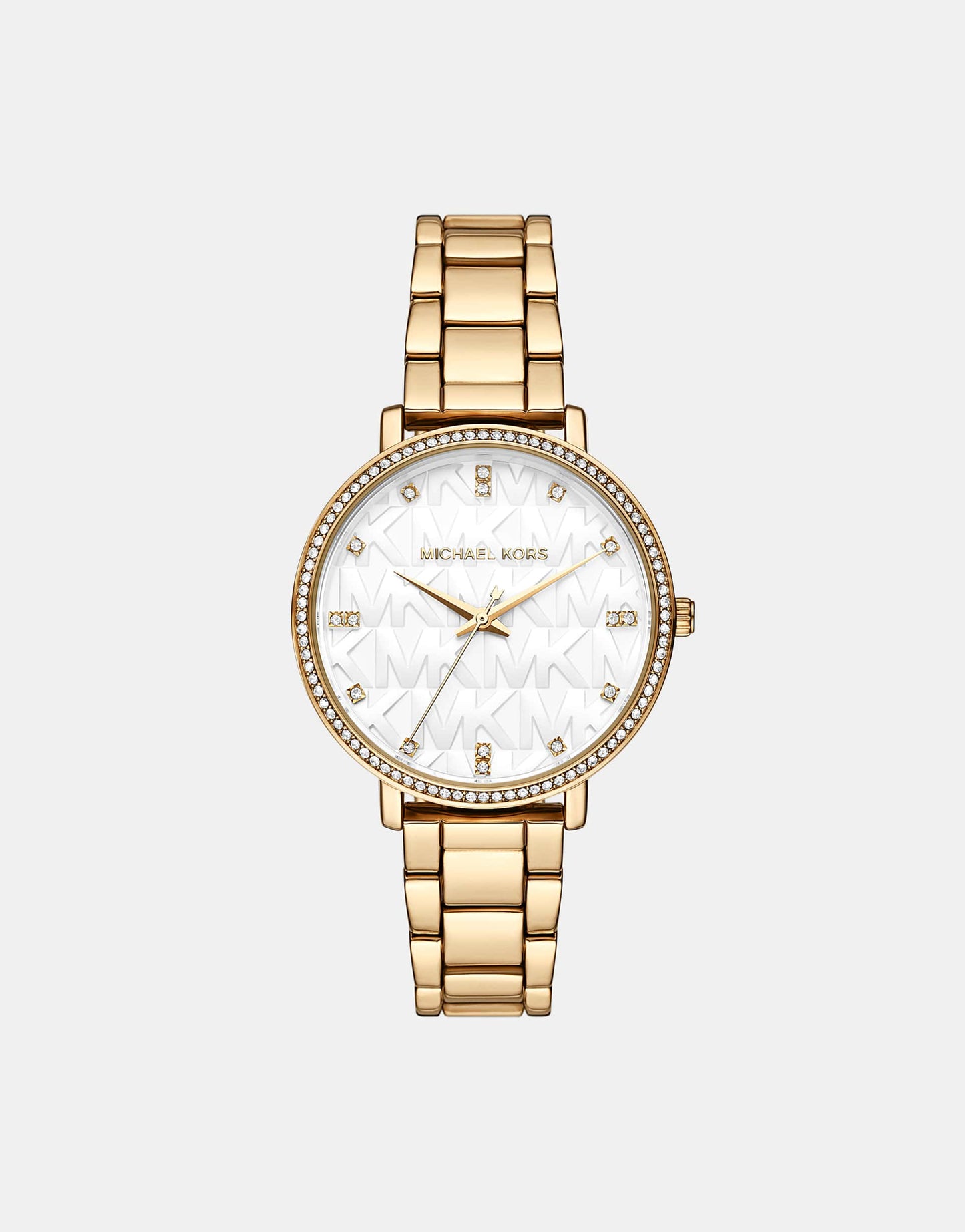 Pyper Three-Hand Gold-Tone Alloy Watch